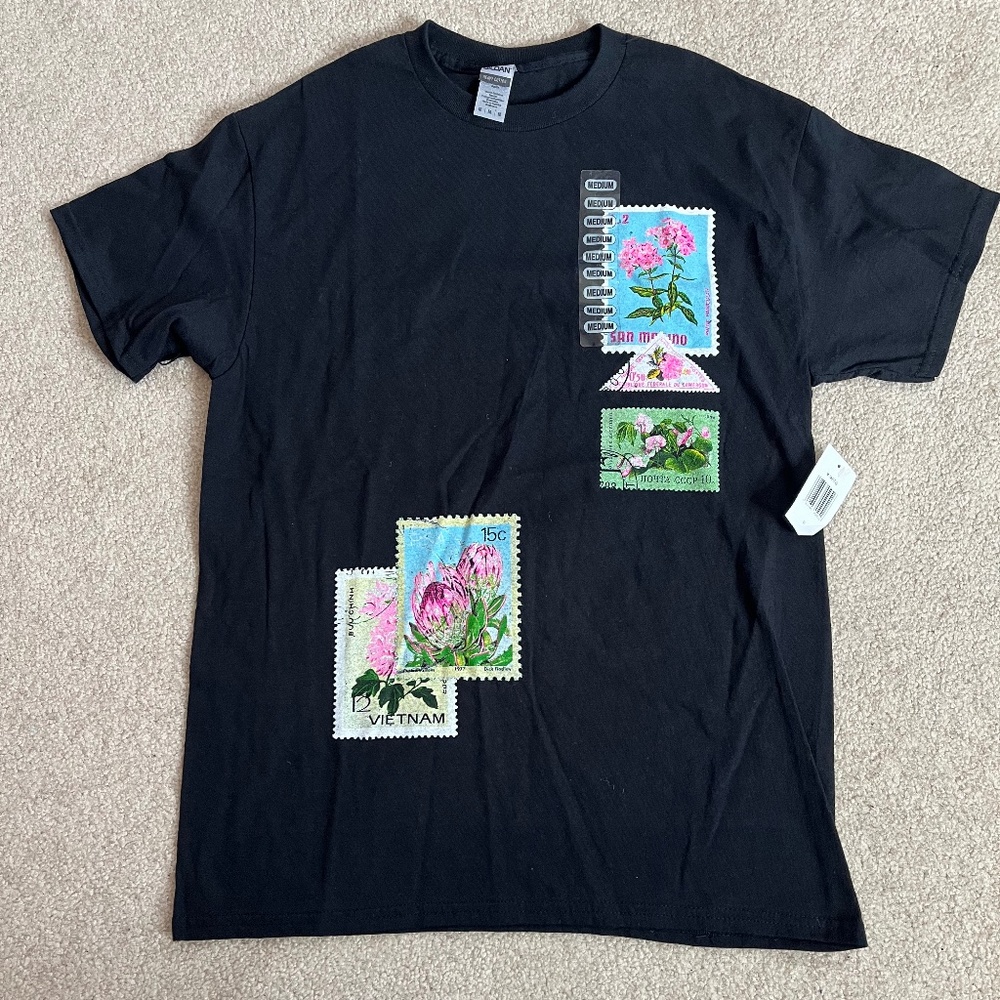 Flower Stamp T-Shirt